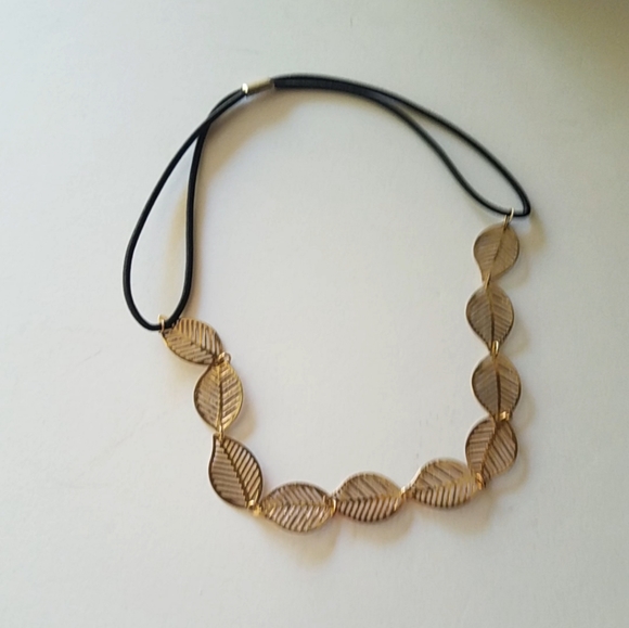 Gold Leaf HeadBand - Picture 2 of 3